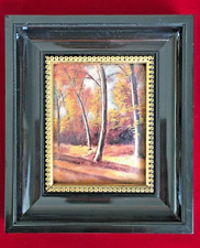 Petit tableau  émail cloisonné signé