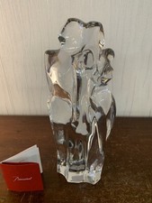 Couple sculpture en cristal de Baccarat
