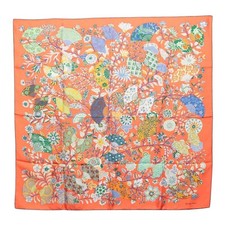 HERMES Carre 90 Fleurs et