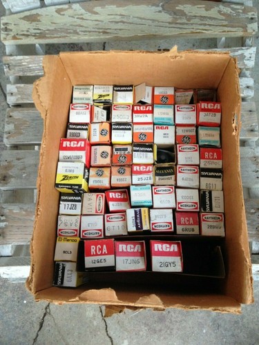 Lot tubes radio vacuum - radio,