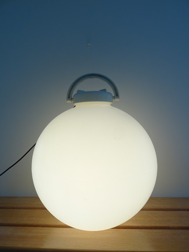 Ancienne lampe sol - ancienne, de