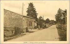 71.GIVRY.GARAGE ET ROUTE DE