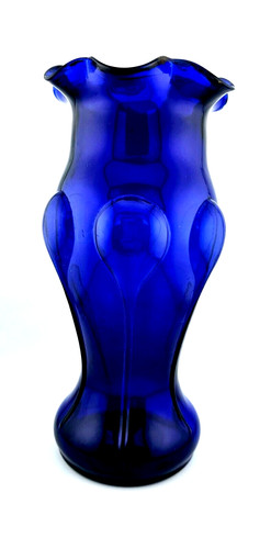 Vase vintage soufflé à - vase,