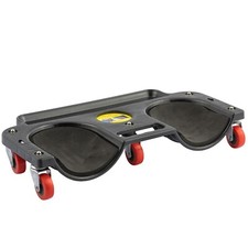 Genouilleres Mobiles Chariot Atelier Mecanicien Reparation Roues Voiture Moto