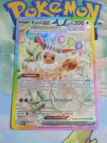 Carte pokemon evoli - carte,