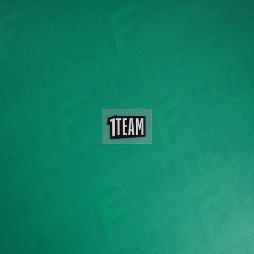 Flocage officiel patch 1team - -,
