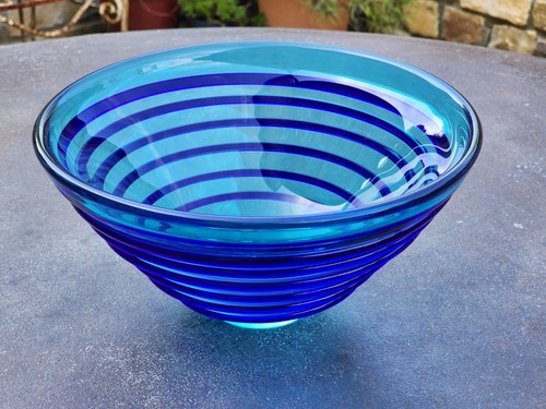 Coupe verre murano signé - coupe,