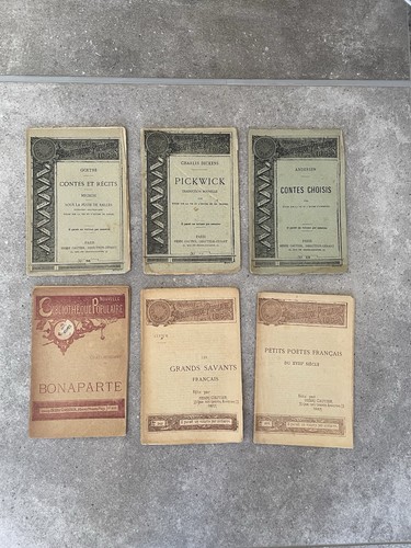 Lot brochures anciennes - de,