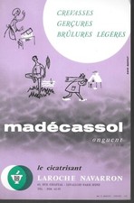 Ancien Buvard  / Produit Pharmaceutique ARGINOTRI-B 