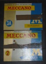 lot pièces anciennes Meccano