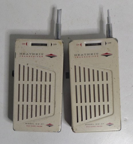 Heath kit walk-talkies