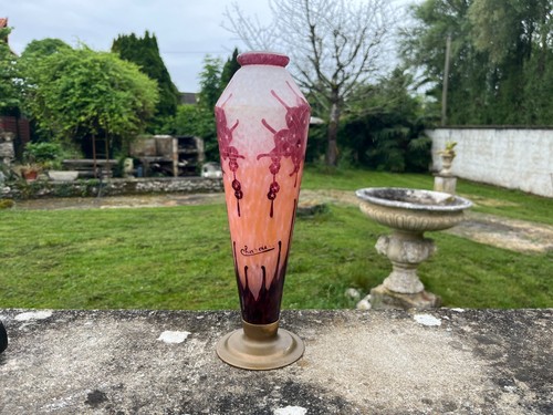 Vase verre multicouche