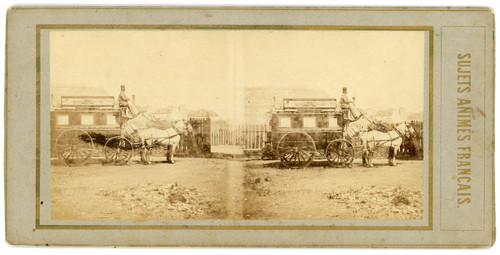 Stereo calèche diligence - calèche,,