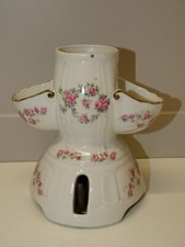 *SONNETTE MOUTARDIER DE COMPTOIR PORCELAINE PUB JUSTIN GIRAUD AIX EN PROVENCE  D