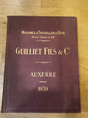 Ancien catalogue outil - , métier