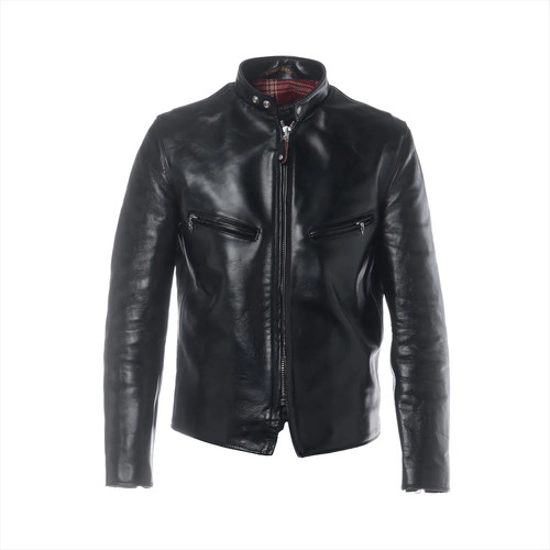 Schott leather jacket - leather,