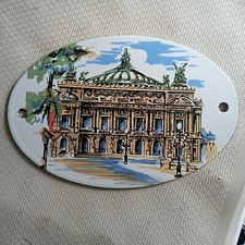 plaque émaillée (Opéra de