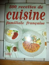 Livre 500 recettes cuisine familiale