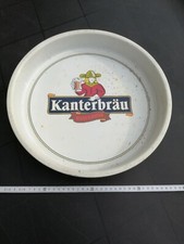 F3 Joli plateau de service ancien de BAR Bière KANTERBRAU publicitaire 