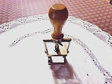 Ancien tampon encreur de