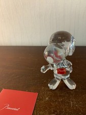 Snoopy salut en cristal de