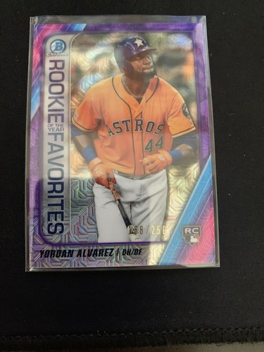 2020 bowman chrome - bowman, yordan