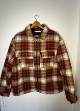 Veste Zara Carreaux Laine