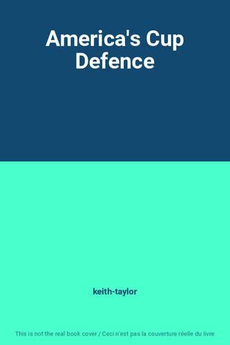 America cup defence - cup,