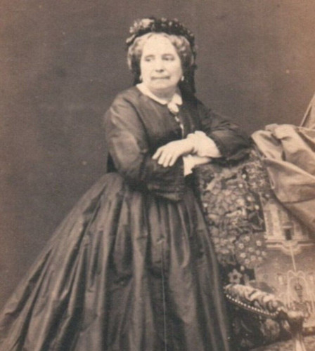 Cdv 1860 portrait femme - portrait,