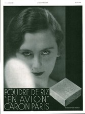 Publicité ancienne poudre de