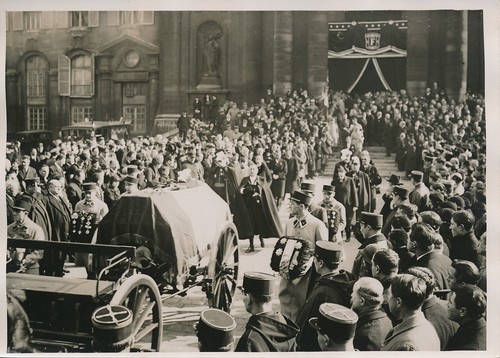 Paris 1930 obsèques du - 1930,