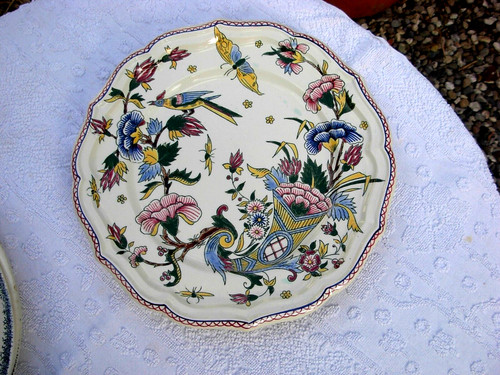 Bel assiette ancienne signé - ,