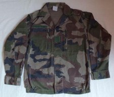 Veste de treillis F2 camouflée CE Centre-Europe armée française