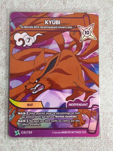 Carte naruto mythos tcg - naruto,