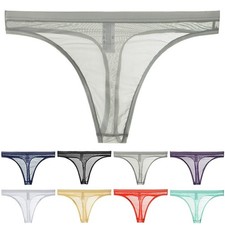 Slip String Homme Transparent