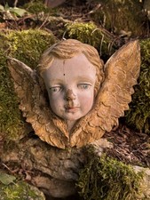 Ange du XVIII Eme Siècle - Sculpture En Bois Doré Et Polychrome - France