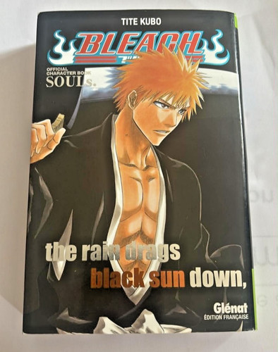 Manga rare bleach data book - data,
