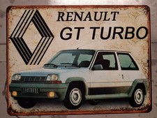 plaque métal vintage Renault