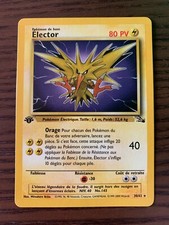 Carte Pokémon : Elector 30/62 Edition 1 Fossile Wizards Française NEUF