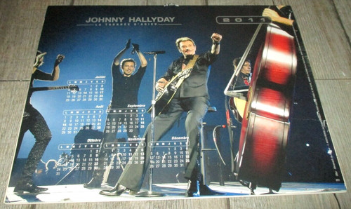 Johnny hallyday calendrier - , hallyday-calendrier