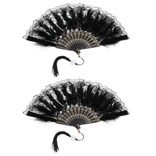 éventails pliants vintage - 2,