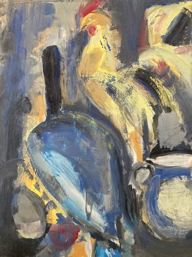 Painting peinture gouache - painting,