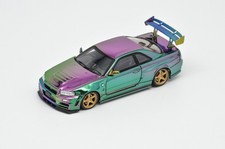 1/64 Nissan Skyline R34 GT-R Chameleon Purple - Fuji