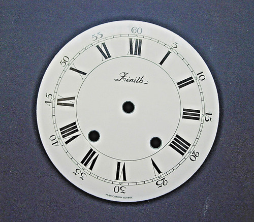 Cadran pendule neuchateloise
