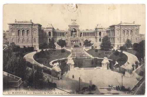 Marseille ensemble du palais - marseille,