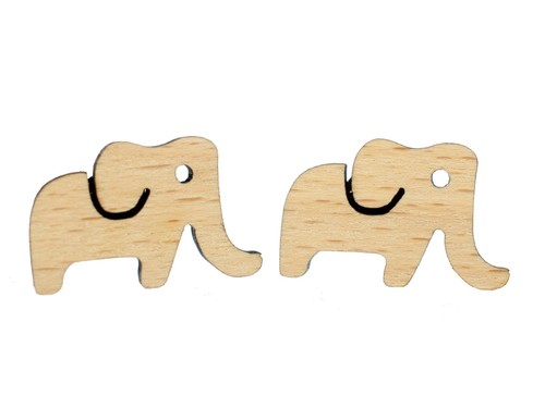 Boucles oreilles éléphant - boucles, d'oreilles