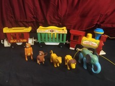 Train Circus Fisher Price avec Animaux - Rèf 991
