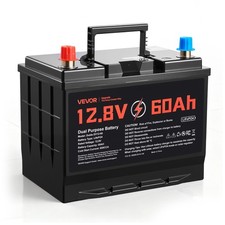 VEVOR 12V 60Ah Dual Purpose
