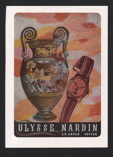 Publicité papier 1946 montres - papier,