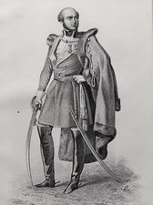 JOZEF BEM GRAVURE 1849 REVOLUTION 1848 SECONDE REPUBLIQUE FRANCE R4328